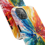 Vibrant Abstract Paint Explosion Impact Phone Case  Shamo's