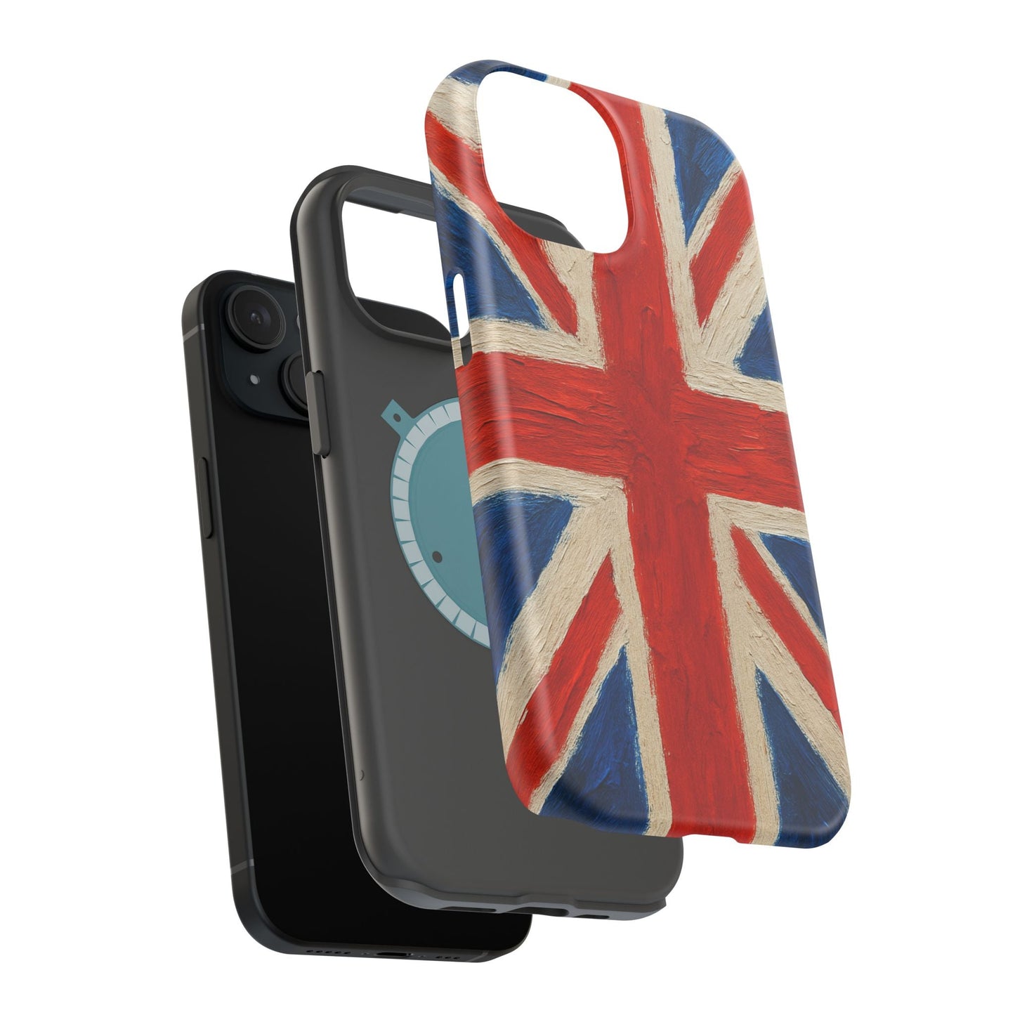 MagSafe Tough iPhone Case — UK Flag Magnetic Impact-Resistant Design  Shamo's