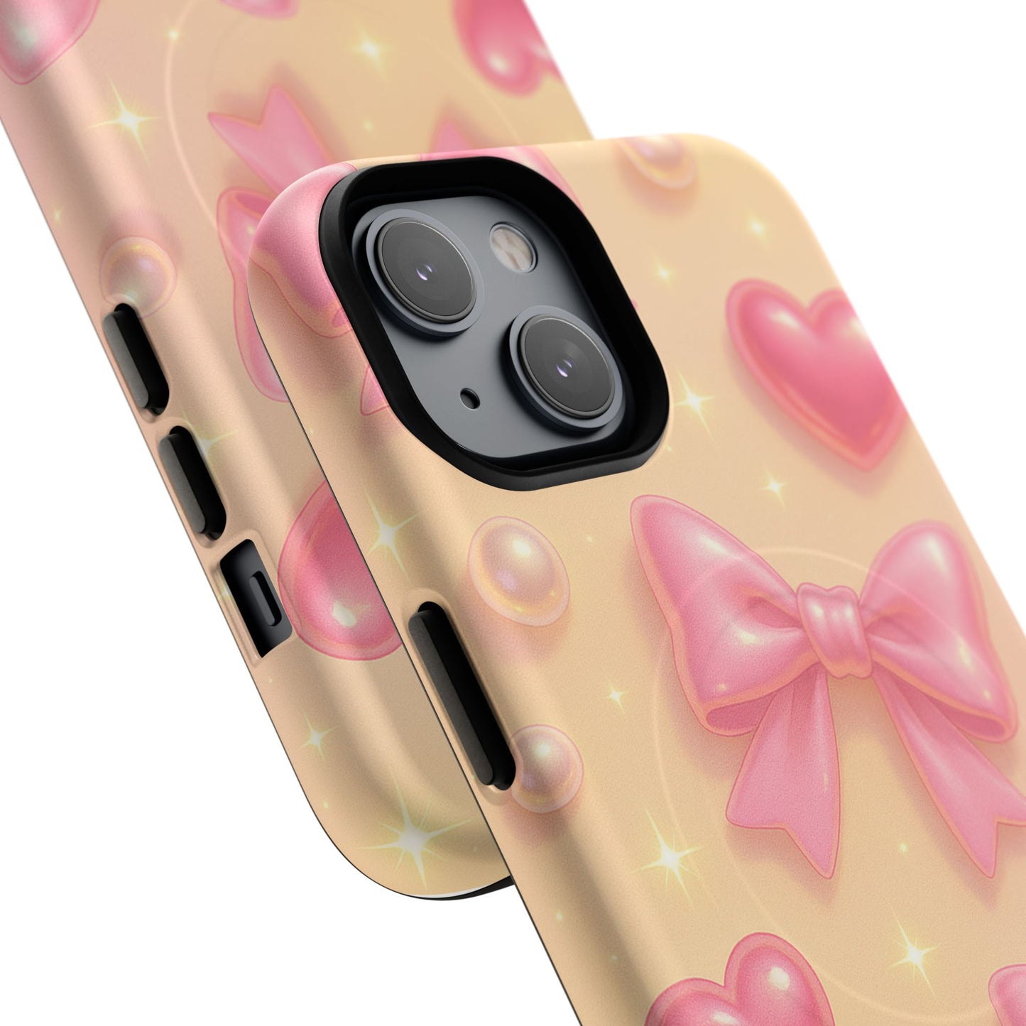 Coquette Sparkle iPhone Case with MagSafe