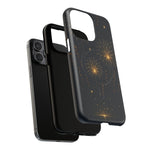 Gold Fireworks Celebration iPhone Case with MagSafe - Shamo's