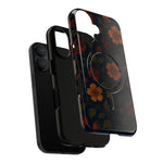 Floral Night Velvet iPhone Case - Works with MagSafe - Shamo's