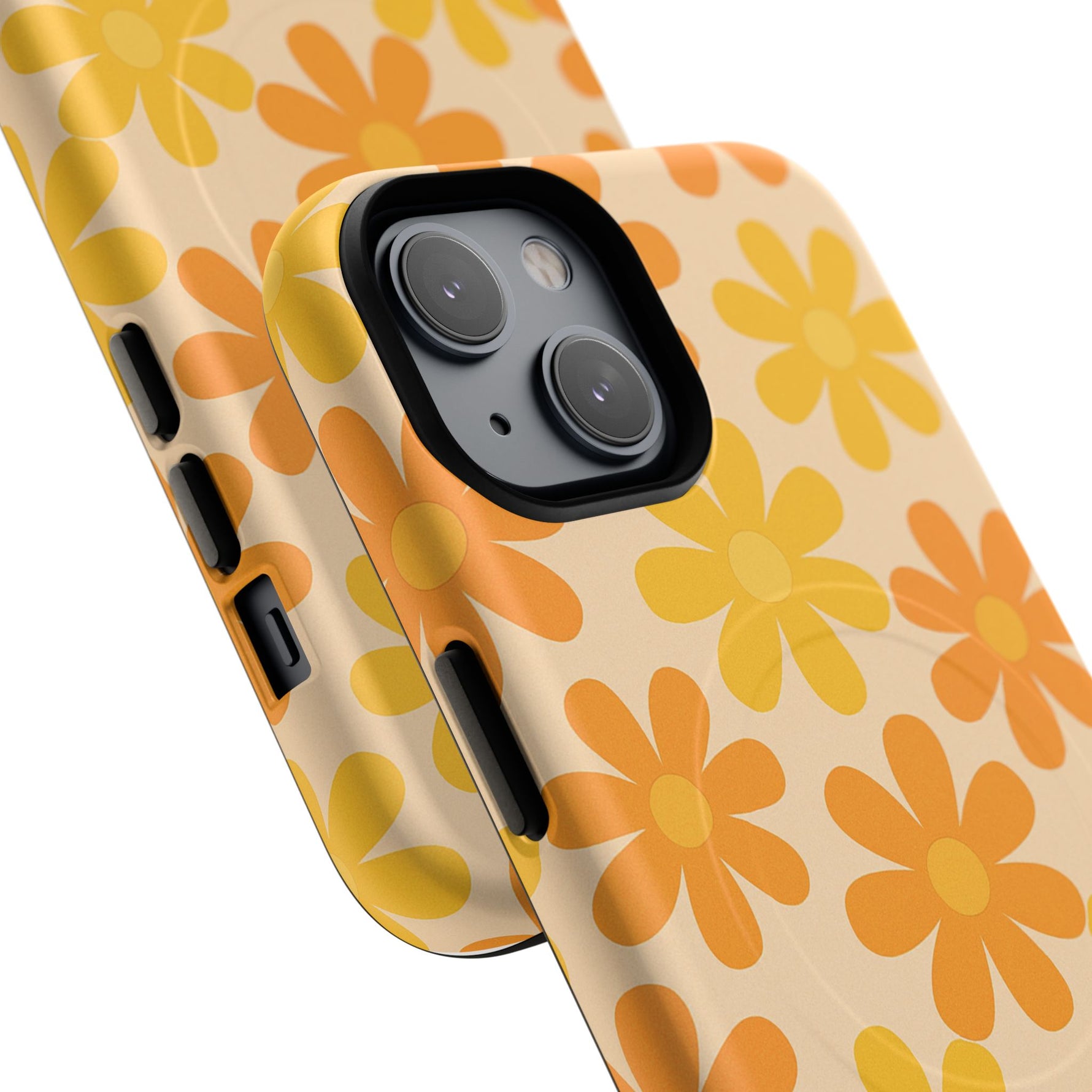 Retro Daisies Pattern iPhone Case | MagSafe - Shamo's