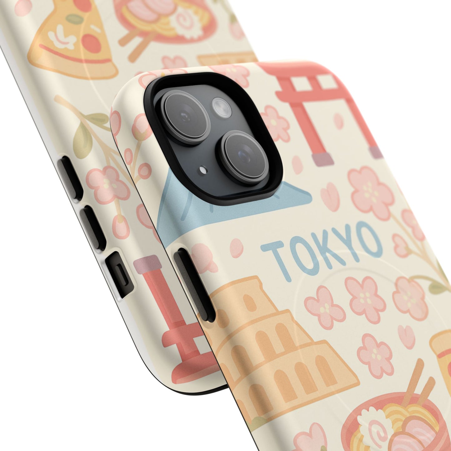 Tokyo Travel iPhone Case - Cute Japan Design | MagSafe