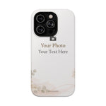 Personalizable Impact-Resistant Phone Case — Add Photo & Text - iPhone 14 Pro / Glossy / Without gift packaging - Shamo's