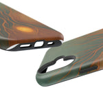 Abstract Tree of Life Design Golden Origin iPhone Case | MagSafe Compatible  Shamo's