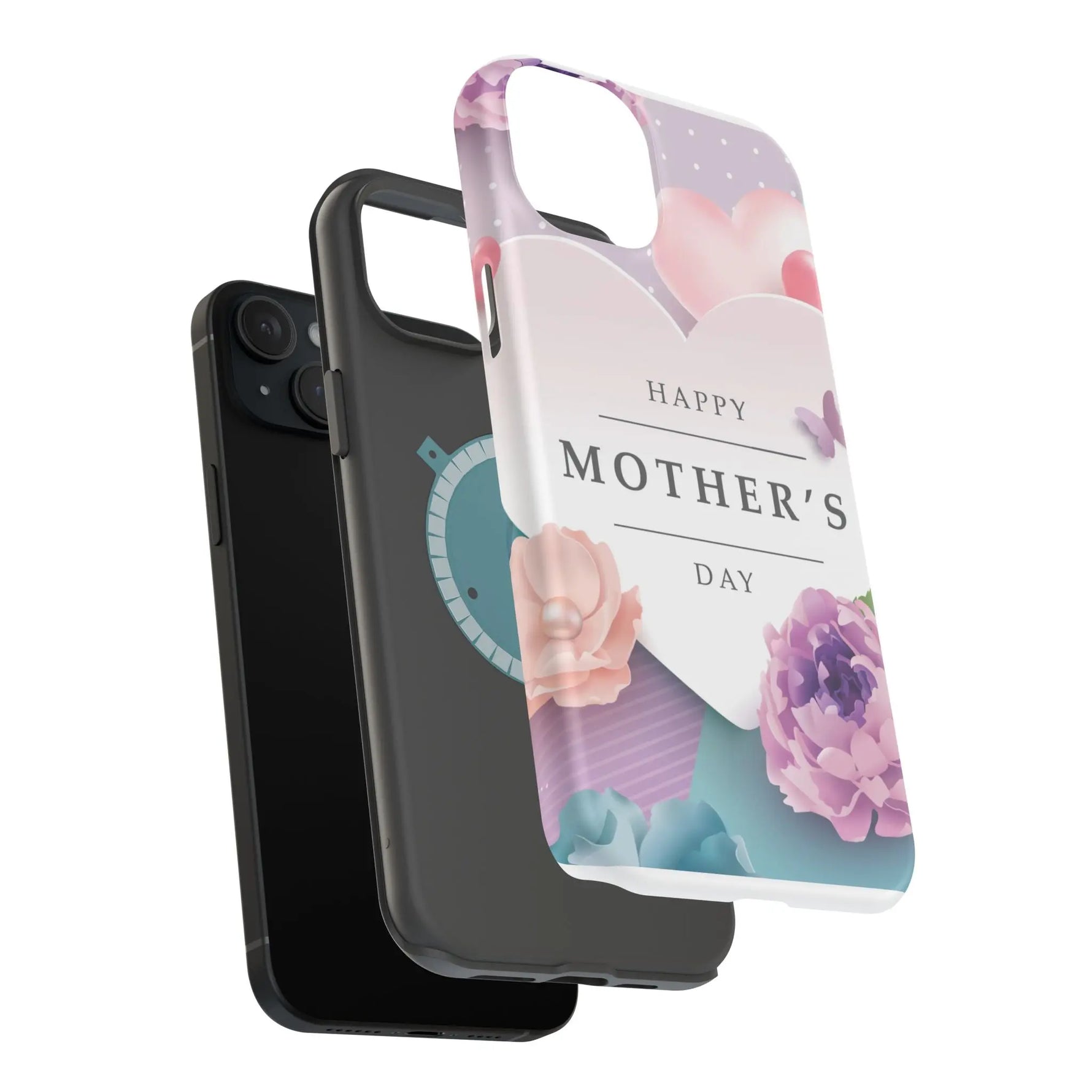 MagSafe Tough Cases with Happy Mother's Day print - Shamo's