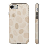 Neutral Pebble Pattern Tough iPhone Case  Shamo's iPhone 8 / Matte