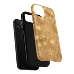 Holiday Gold Ornament iPhone Case | Compatible with MagSafe - Shamo's
