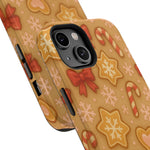 Candy Cane & Gingerbread Holiday iPhone Case — Impact-Resistant  Shamo's