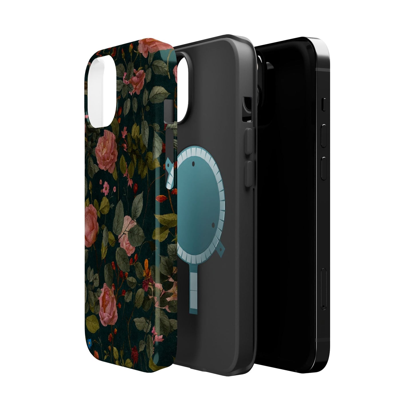 Floral Rose Realistic iPhone Case with MagSafe  Shamo's
