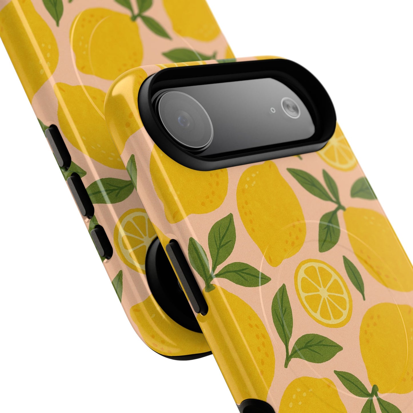 Lemon Fruit Design iPhone Case | MagSafe Compatible