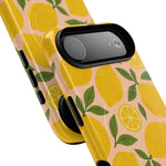 Lemon Fruit Design iPhone Case | MagSafe Compatible - Shamo's