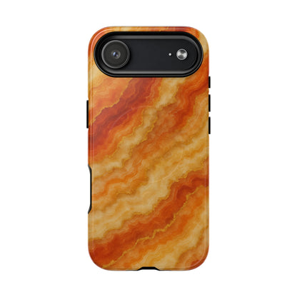 Amber Agate Marble iPhone Case with MagSafe - Shamo's