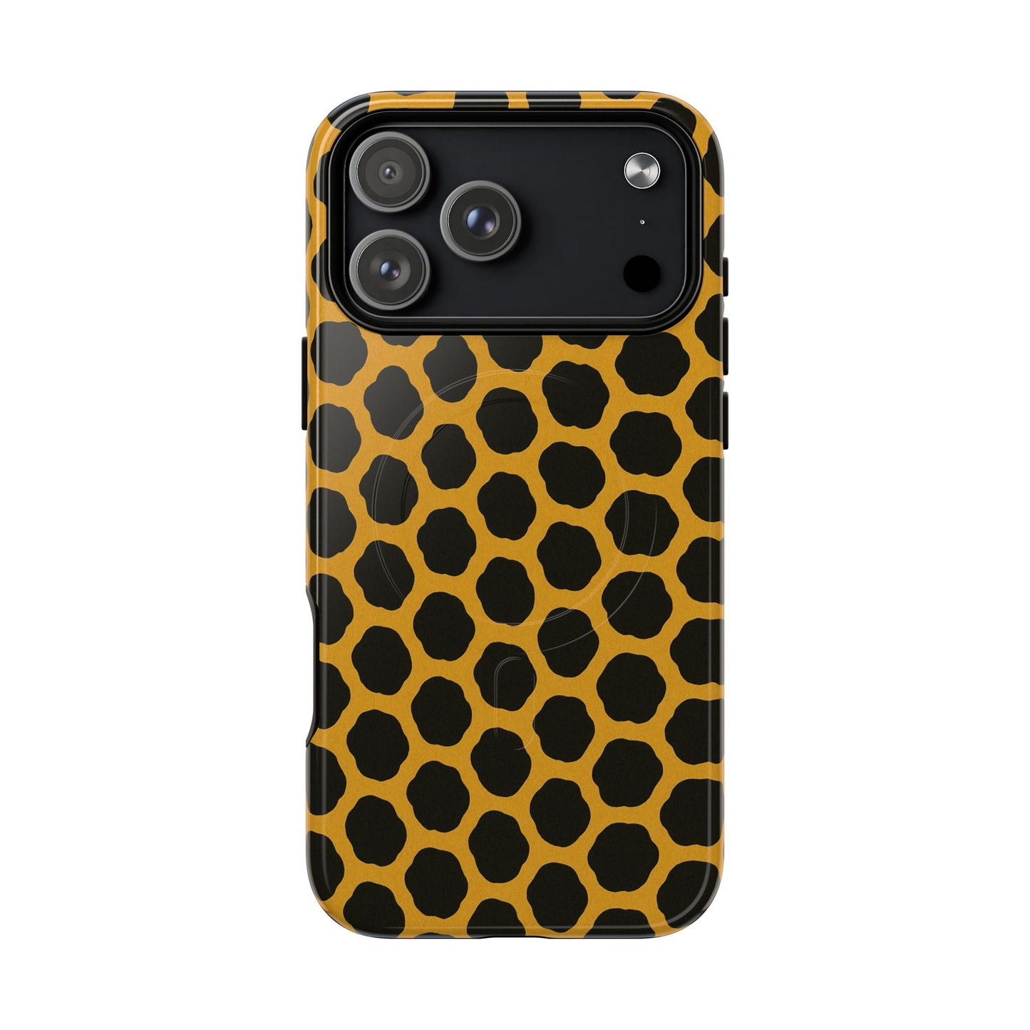 Stylish Leopard Pattern Magnetic iPhone Case | Compatible with MagSafe