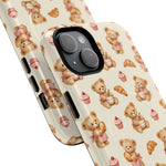 Sweet Bakery Bear iPhone Case with MagSafe