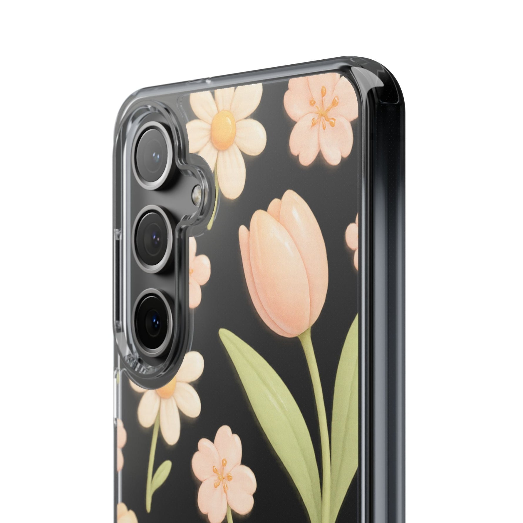 Floral Impact-Resistant Clear iPhone Case  Shamo's