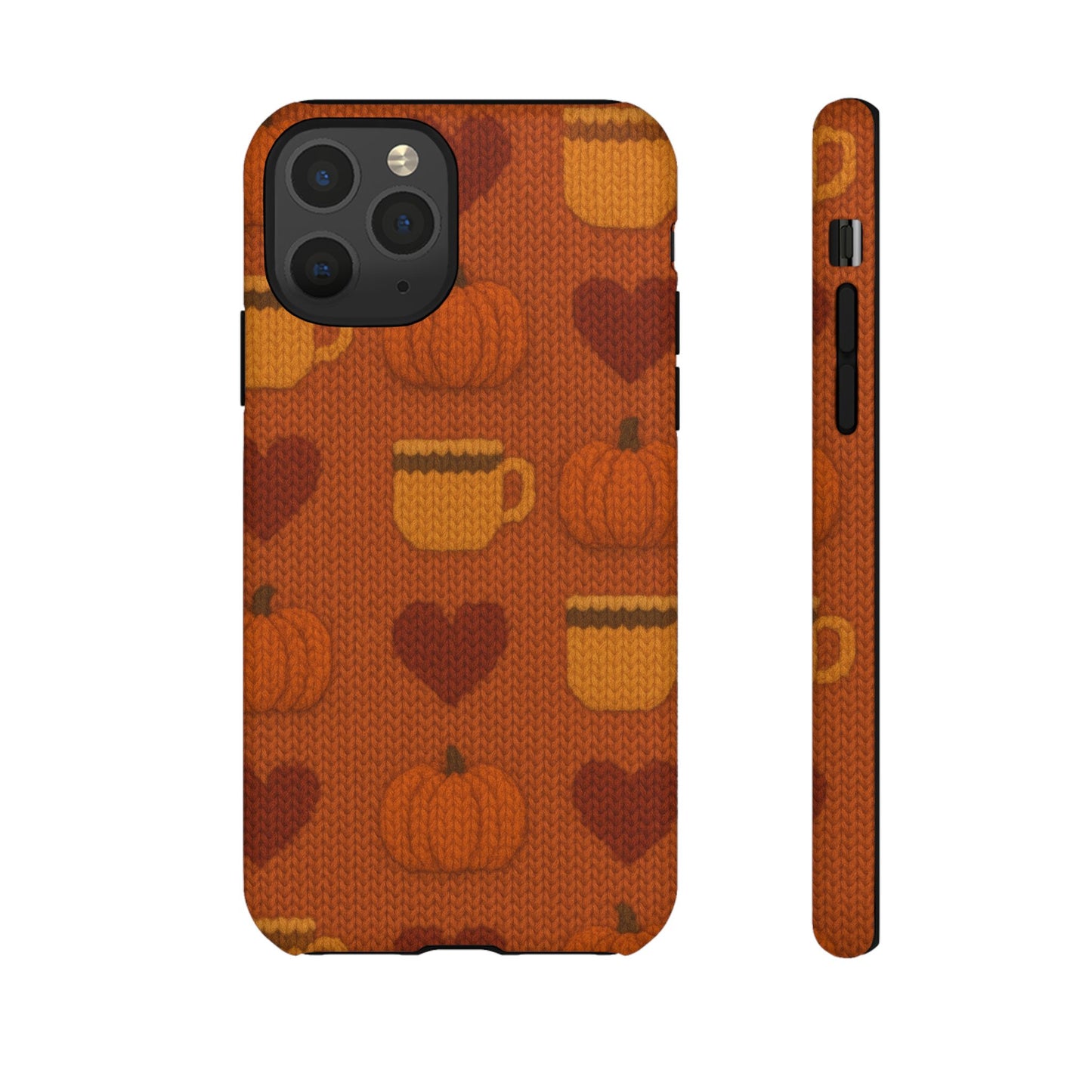 Fall Pumpkin & Coffee iPhone Case - Shamo's