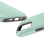 Frosted Mint MagSafe Compatible Impact-Resistant iPhone Case