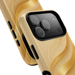Luxury Series Golden Aura iPhone Case compatible with MagSafe  Shamo's