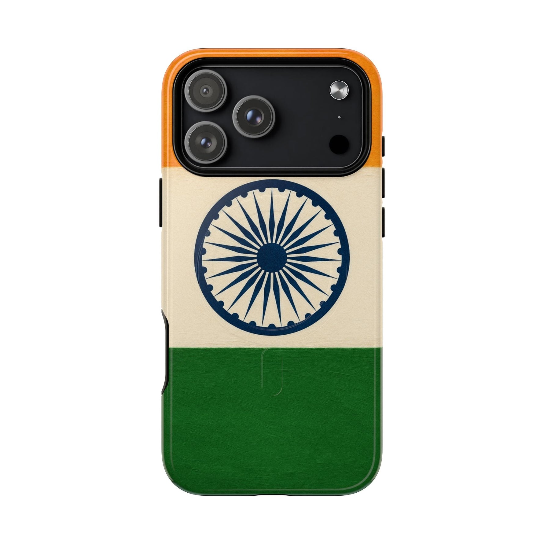 India Flag iPhone Case | MagSafe  Shamo's iPhone 17 Pro Max / Glossy