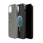 Cracked Concrete Texture iPhone Case with MagSafe compatibility  Shamo's