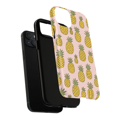 Pineapple Pattern Fruit Case for iPhone | MagSafe Compatible