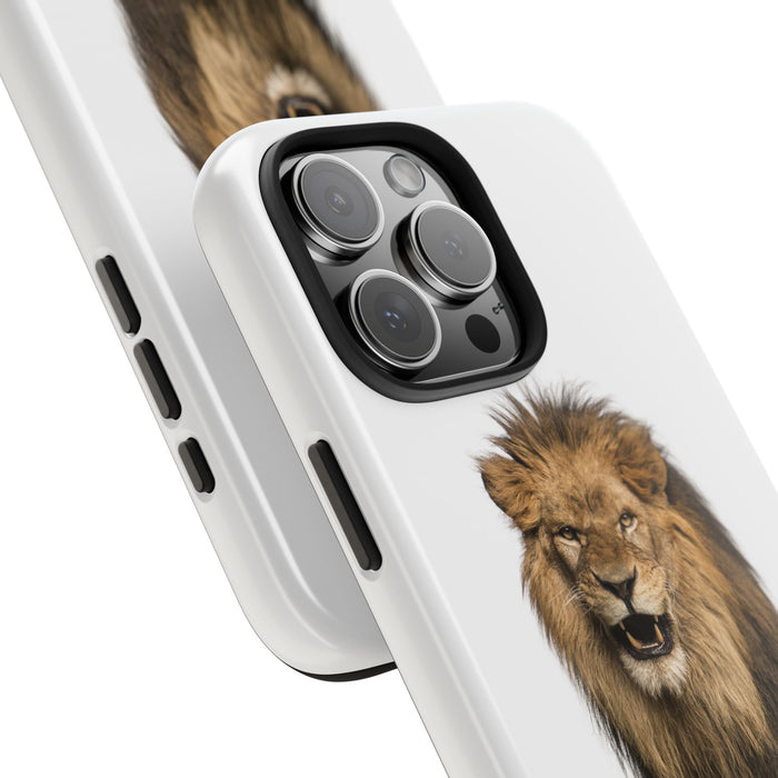 Tough Phone Cases with Lion roaring