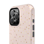 Sparkle Polka Dot Magnetic MagSafe Compatible Impact Phone Case