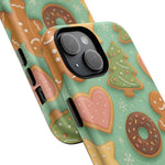 Holiday Cookie Pattern iPhone Case — MagSafe compatible  Shamo's