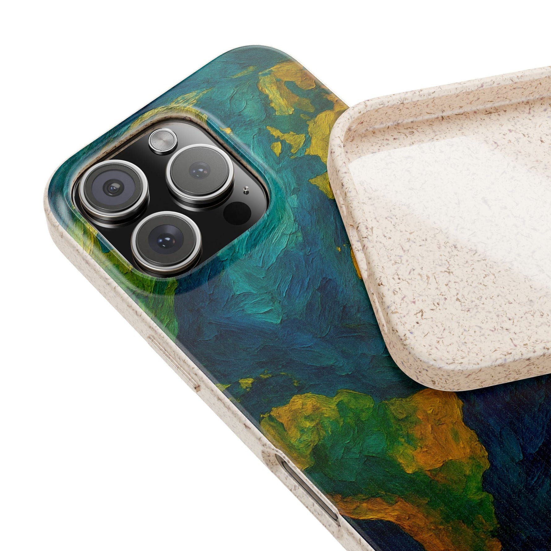Biodegradable Phone Case — Earth Illustration Eco-Friendly Case  Shamo's