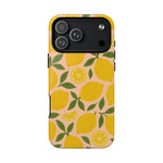Lemon Fruit Design iPhone Case | MagSafe Compatible - Shamo's