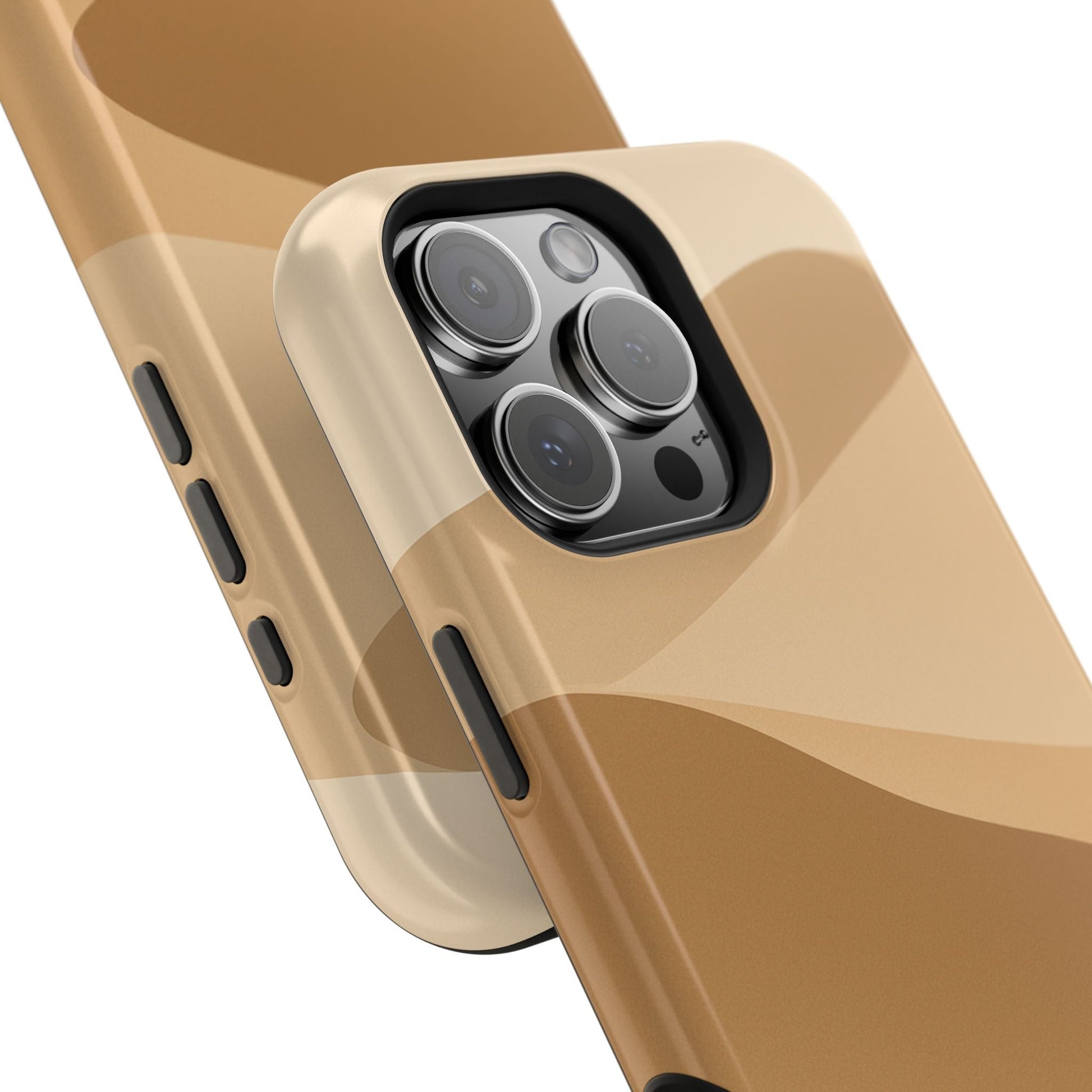 Neutral Desert Wave Design iPhone Case | MagSafe  Shamo's