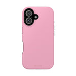 Cotton Candy Pastel Pink Impact-Resistant Phone Case | Slim Protective MagSafe-Compatible Cover