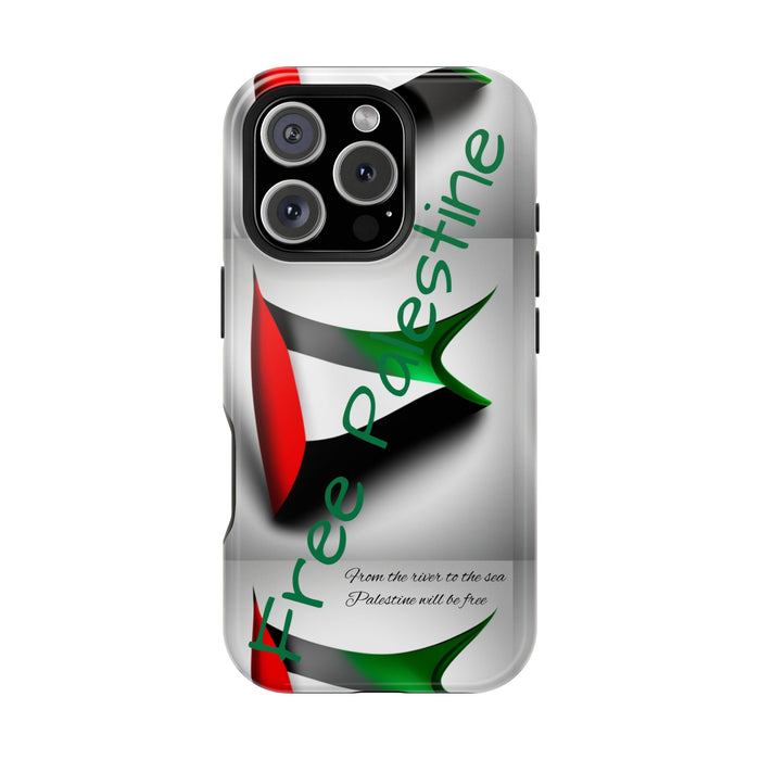 MagSafe Tough Case: Palestinian Flag & 'From the River to the Sea, Palestine Will Be Free