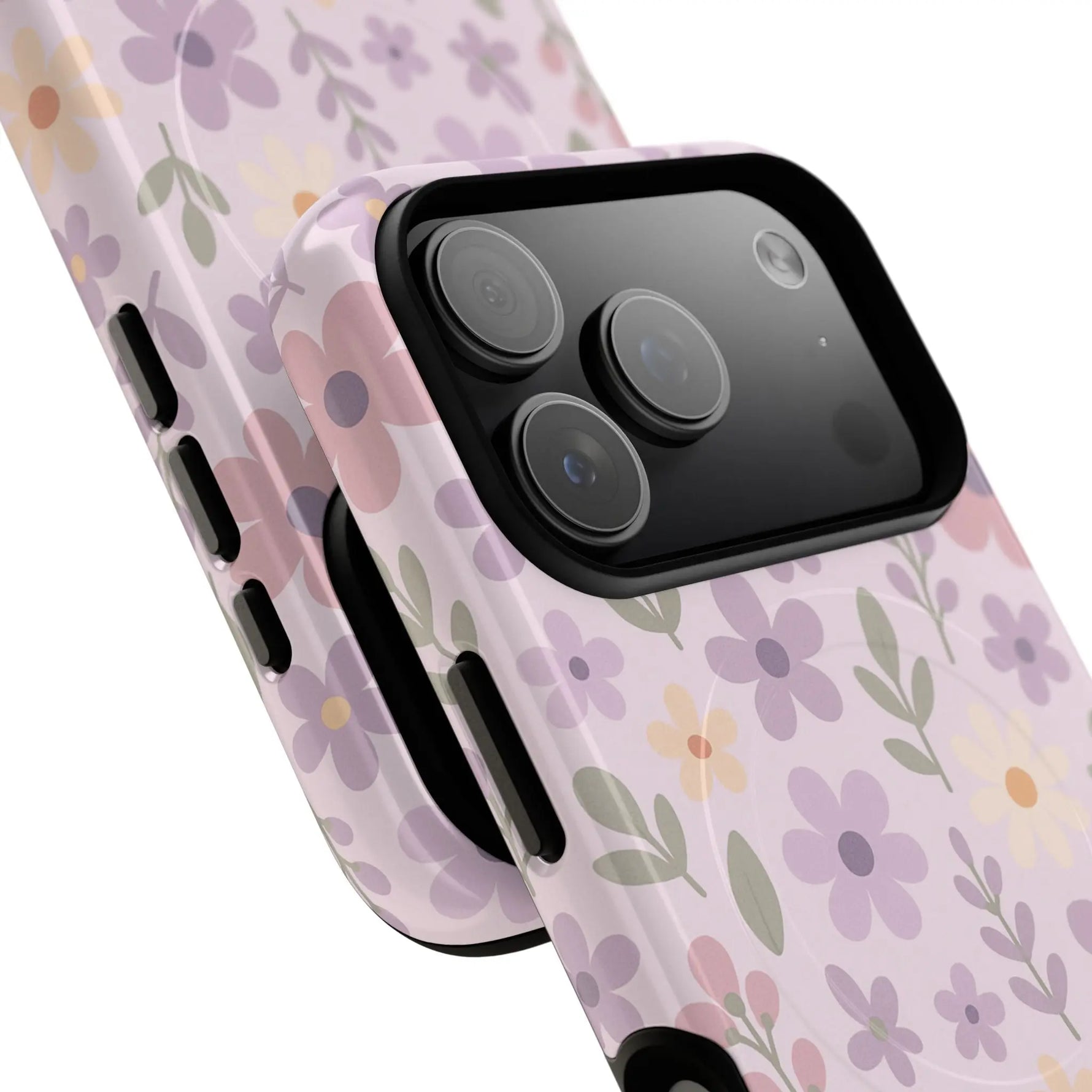 Floral Pattern | Compatible with MagSafe iPhone Case - Shamo's