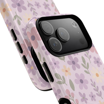 Floral Magnetic | Compatible with MagSafe Phone Case - Stylish and Durable Protection