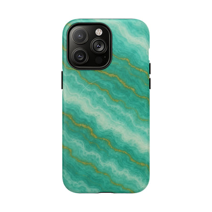 Ocean Marble Flow iPhone Case with MagSafe - Shamo's