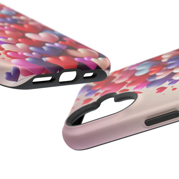 Shamo's Phone Case | MagSafe Compatible | Love Hearts Theme for iPhone 17 and more