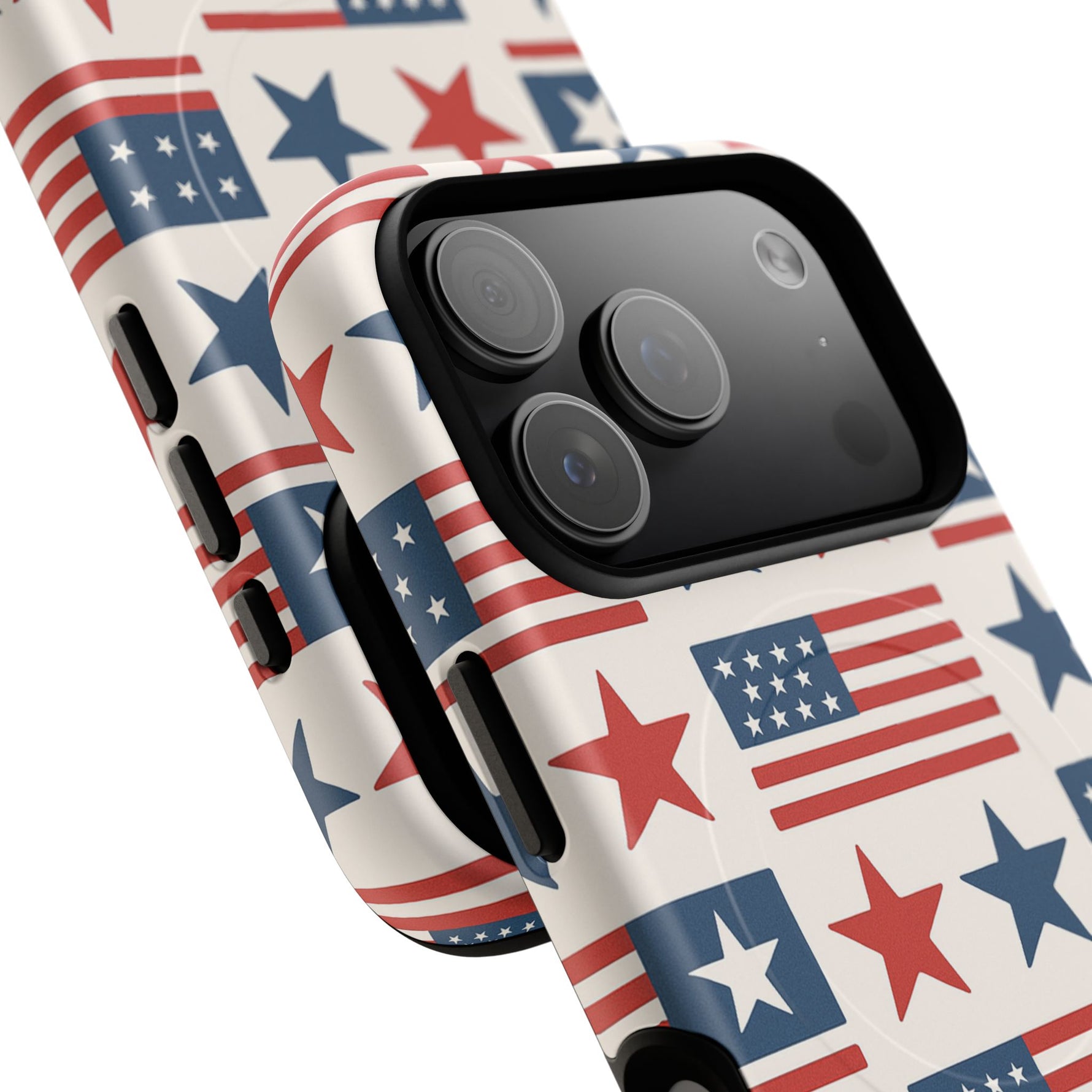 Patriotic American Flag iPhone Case | MagSafe