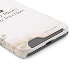 Personalizable Card-Holder Custom Phone Case | Add Your Own Photo and Text - iPhone 17 Pro Max / Matte / Without gift packaging - Shamo's