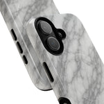 Silver Mist Marble iPhone Case with MagSafe  Shamo's