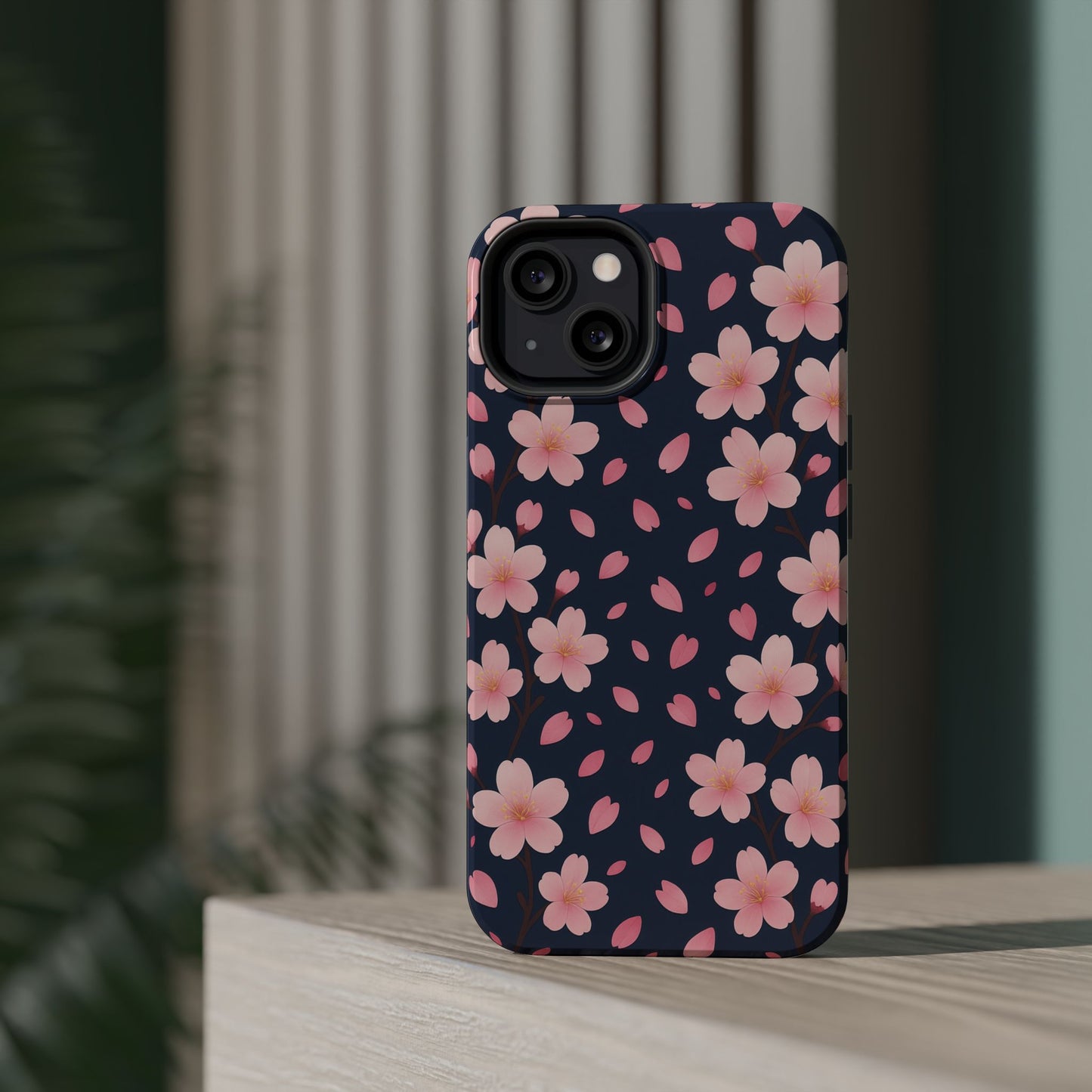 Cherry Blossom Wind iPhone Case | MagSafe - Shamo's
