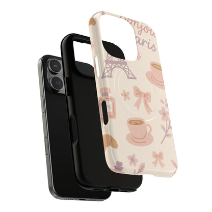 Chic Parisian iPhone Case - with Eiffel Tower Design | MagSafe