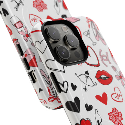 Love Doodle Tough iPhone Case (MagSafe compatible)