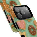 Holiday Cookie Pattern iPhone Case — MagSafe compatible  Shamo's