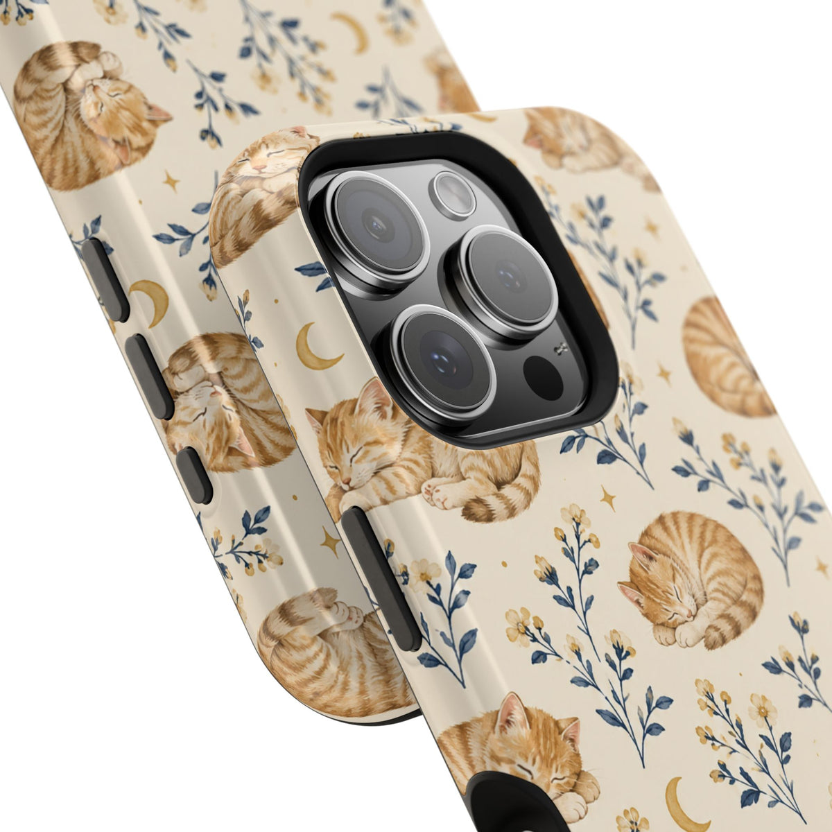 iPhone-hoesje met MagSafe met zoete kitten-dromen