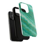 Ocean Marble Flow iPhone Case with MagSafe - Shamo's