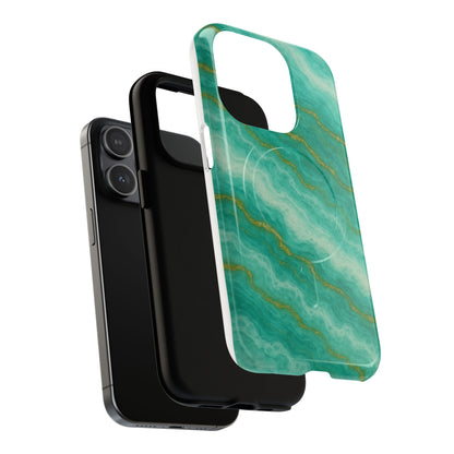 Ocean Marble Flow iPhone Case with MagSafe - Shamo's