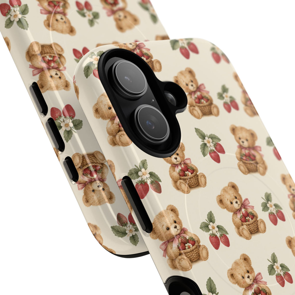 Teddy Berry Basket iPhone Case with MagSafe
