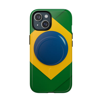 Brazil Flag iPhone Case | MagSafe